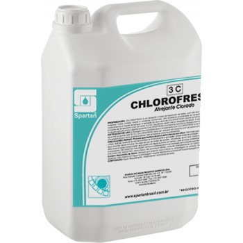 CHLOROFRESH - Tira Mancha roupas branca com cloro (04 ml por kg de roupa)