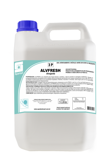 ALVFRESH - Alvejante para roupas brancas e coloridas