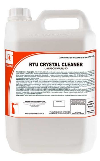 RTU CRYSTAL CLEANER - Limpador Multiuso - 5 litros
