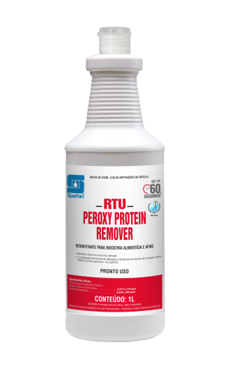 RTU PEROXY PROTEIN REMOVER - Desinfetante para indústria alimentícia e afins - 1 Litro