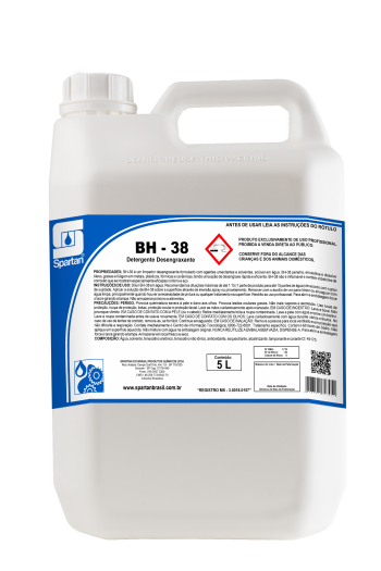 BH-38 - Detergente Solvente Industrial
