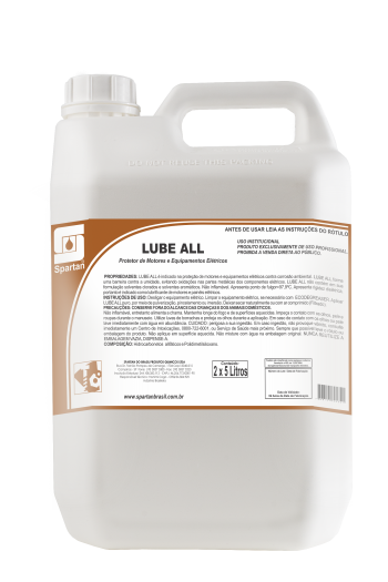 LUBE ALL - Protetor de Motores e Equipamentos Elétricos (Pronto Uso) - 5 litros