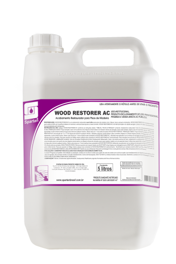 WOOD RESTORER AC - Acabamento Restaurador Acetinado (Pronto Uso) - 5 litros